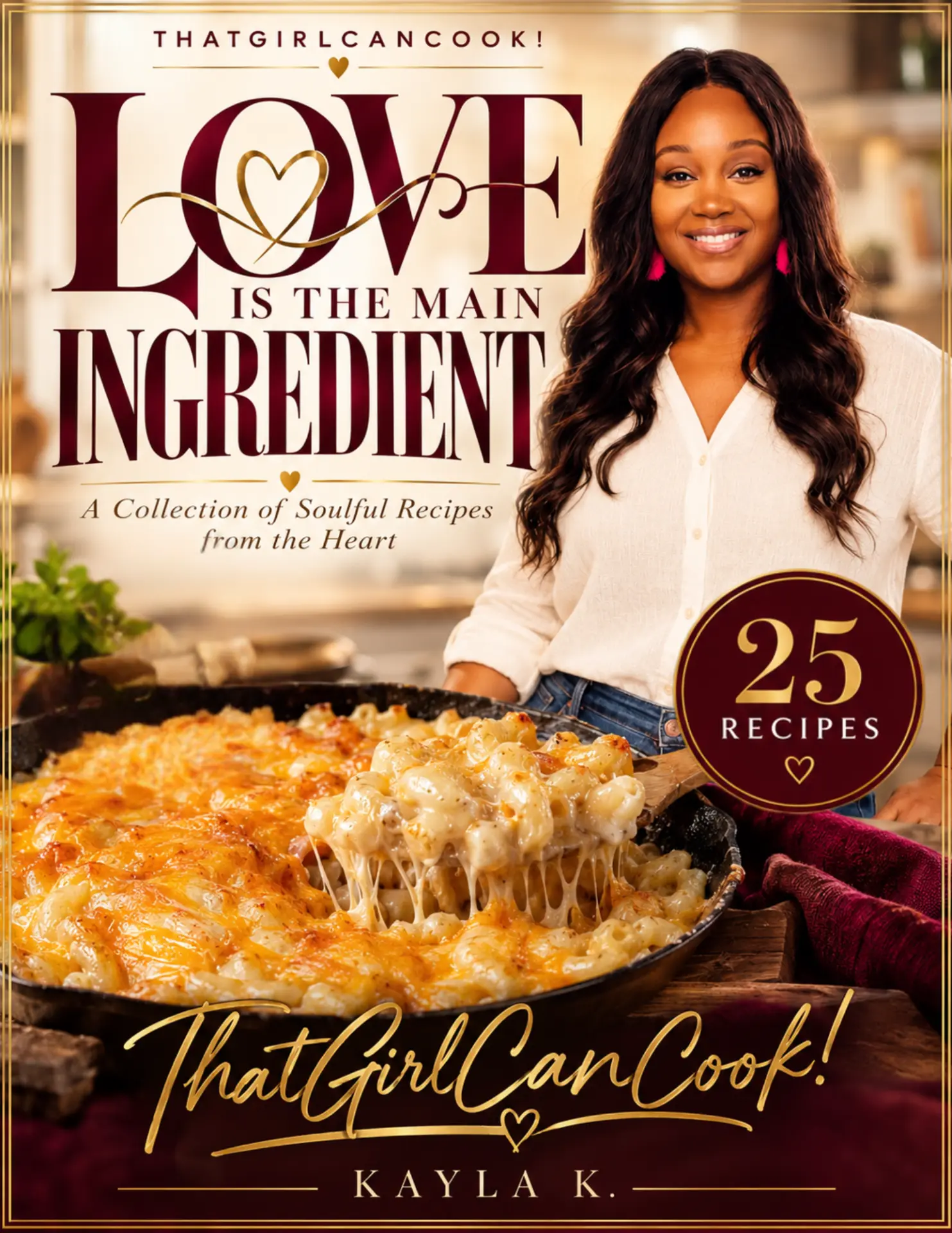 Love is the Main Ingredient by Kayla K. — ebook cover